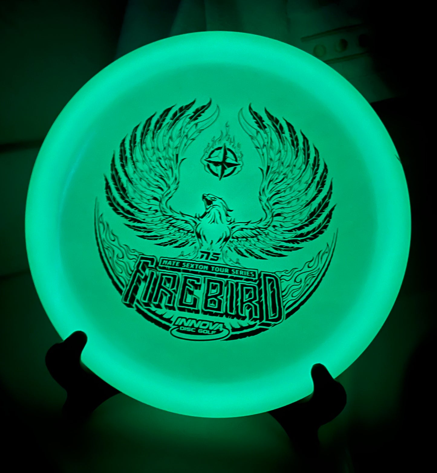 Innova 2021 Glow Champion Firebird - Rare Swirly - Nate Sexton Tour Series